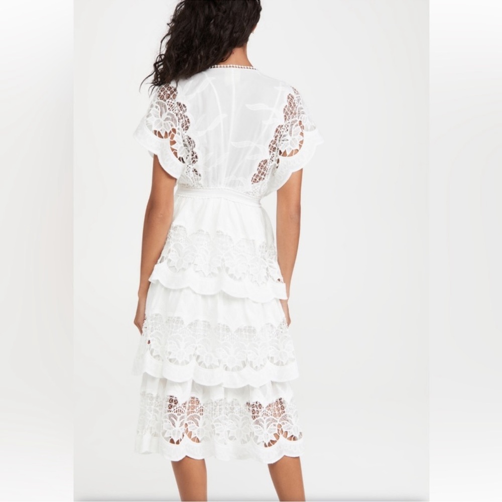 Farm Rio Richelier Tiered Dress - Picture 2 of 6